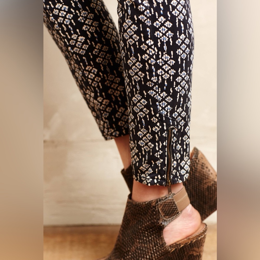 Anthropologie Pilcro Serif Sateen Pants - Picture 4 of 13